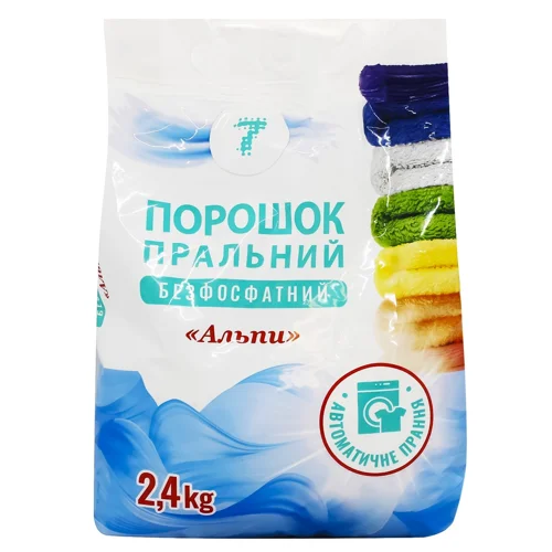 Пральний порошок 7 Альпи безфосфатний автомат 2,4кг