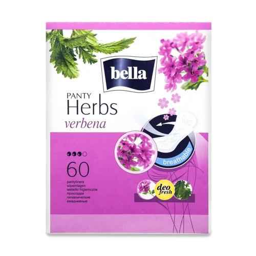 Гігієнічні Прокладки Bella Panty Herbs Verbena, щоденні, 60 шт