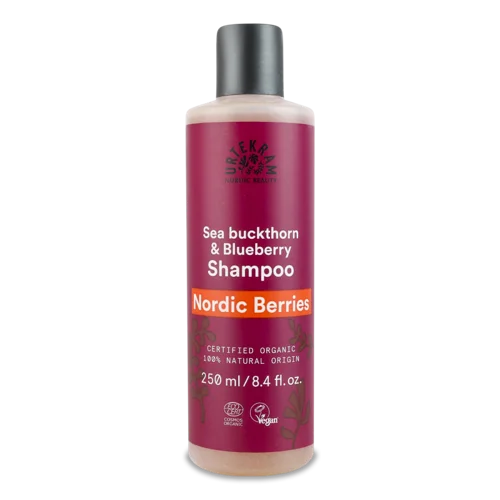 Шампунь Органічний Sea Buckthorn & Blueberry Nordic Berries Urtekram, 250 мл