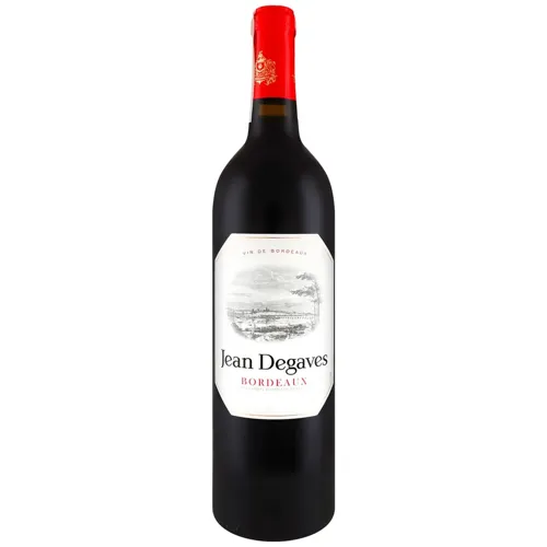 Вино Jean Degaves Bordeaux червоне сухе 12,5% 0,75л