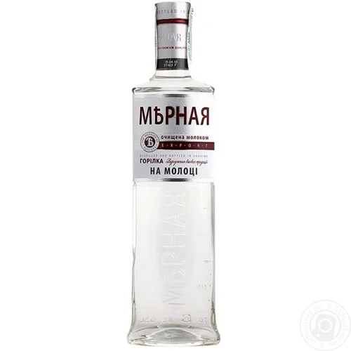 Горілка Мерная На молоці 40% 0,5л