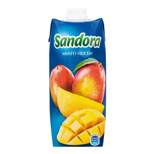 Нектар з м'якоттю стерилізований Манго Sandora т/п 0.5л