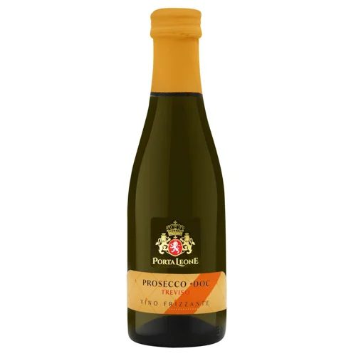 Вино ігристе Porta Leone Prosecco DOC Frizzante біле екстрабрют 10,5% 200мл