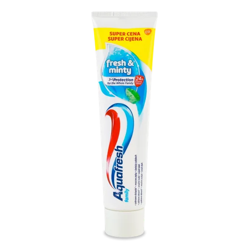 Зубна Паста Fresh&Minty Family Aquafresh, 100 мл