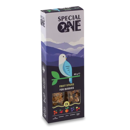 Корм Додатковий Для Хвилястих Папуг Палички Фруктові Special One, к/у, 90г
