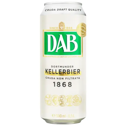 Пиво DAB Kellerbier світле нефільтроване 5,6% 0,5л