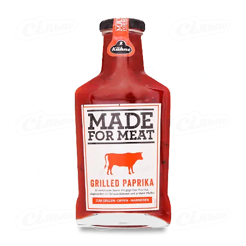 Соус Kuhne Made For Meat «Гриль» паприка, 375мл