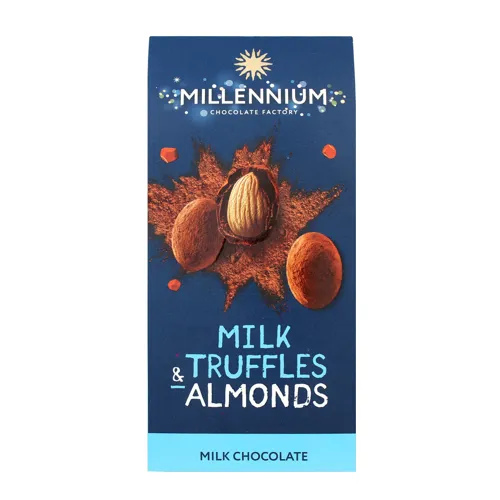 Цукерки Молочний Truff Millennium к/у 100г