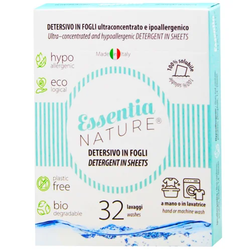 Засіб для прання Essentia Nature у вигляді аркушів 16шт