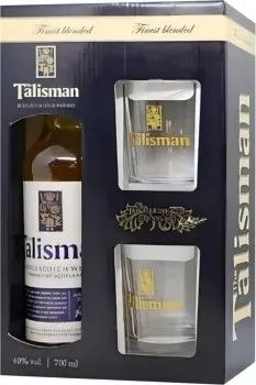 Віскі Tomatin Talisman 3 роки витримки 0.7л 40% з 2-ма стаканами