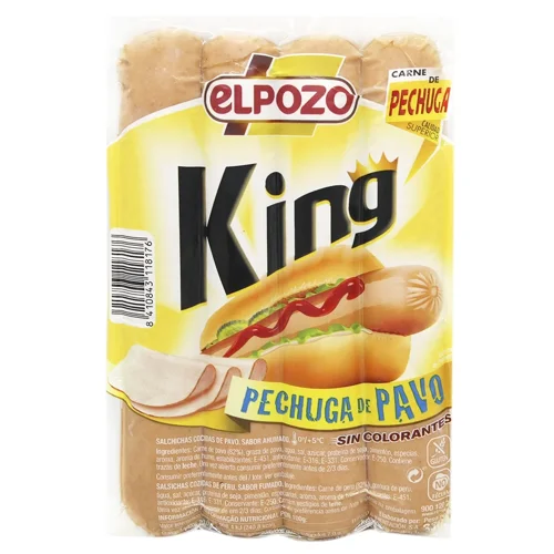 Сосиски Elpozo Королівські з грудки індика 330г