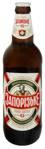 Пиво 0.5л 4.5% світле пастеризоване Запорізьке Сarlsberg пл
