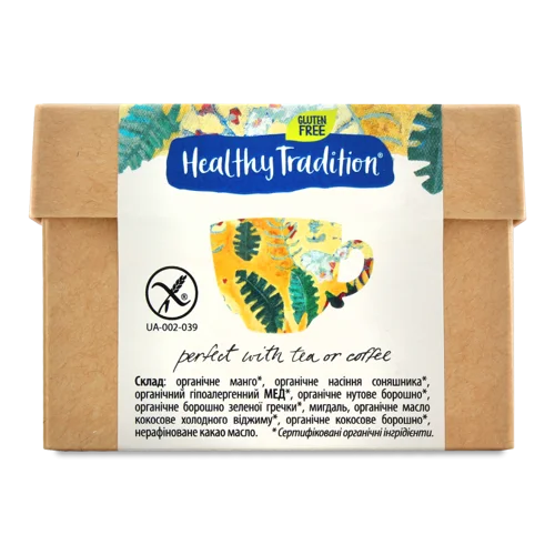 Мафін Без Глютену Super Mango, Вищого Ґатунку, Картонна Упаковка, 80г
