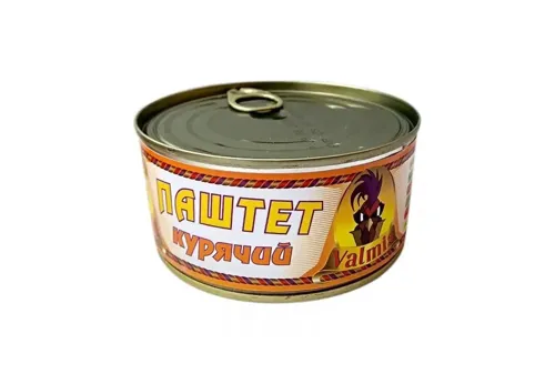 Паштет курячий ж/б з ключем Валміс 200г