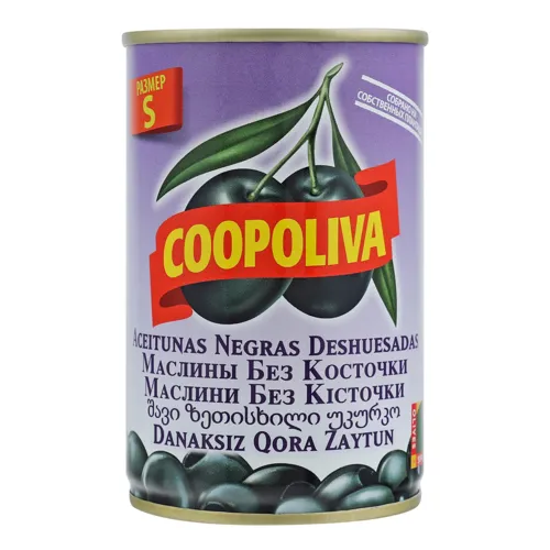 Маслини без кісточки Coopoliva з/б 300г