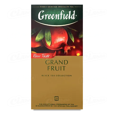 Чай чорний Greenfield Grand Fruit, 25*1,5г