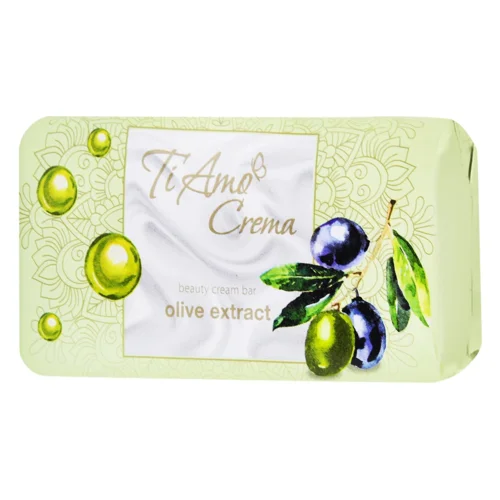 Мило тверде Ti Amo Crema з екстрактом оливи 125г