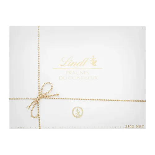 Цукерки шоколадні асорті Pralines Lindt к/у 250г