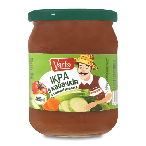 Ікра З Кабачків Стерилізована, С/Б 460 Г