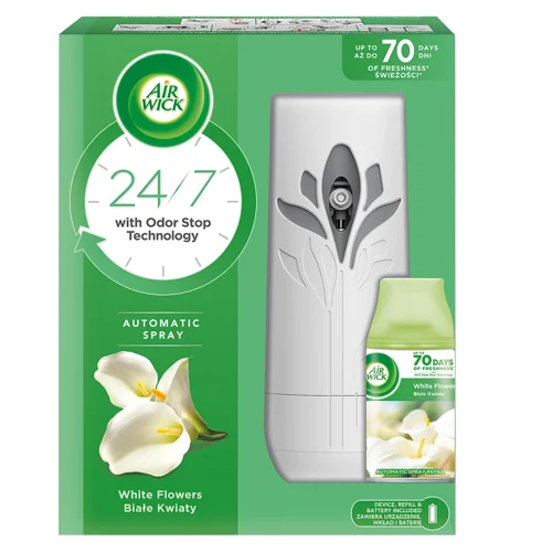 Освіжувач повітря автоматичний Air Wick White Flowers 250мл