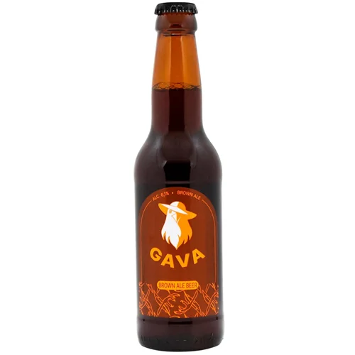 Пиво Gava Brown Ale темне 6,1% 0,33л