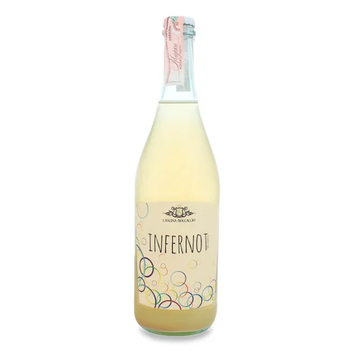 Вино ігристе Cascina Boccaccio Infernot Bianco 0,75л