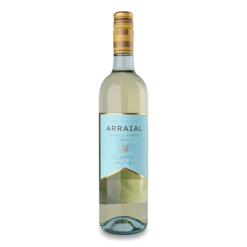 Вино Arraial Vinho Verde біле,0,75л
