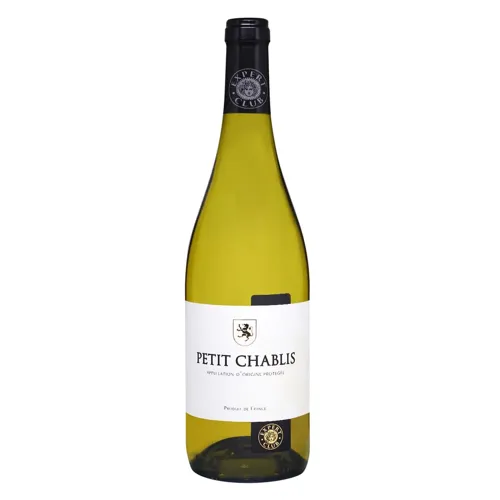 Вино Expert Club Petit Chablis Blanc AOP було сухе 12% 0,75л