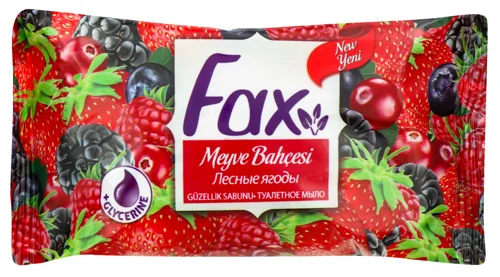Туалетне Мило Лісові Ягоди, Fax, 75г, в/ґ