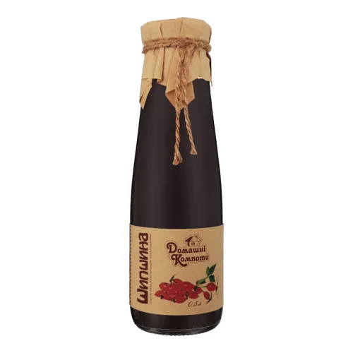 Напій безалкогольний негазований Шипшина Домашні Компоти 0.5л