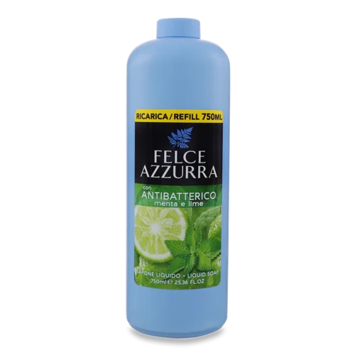 Рідке Мило Mint&Lime Антибактеріальне Felce Azzurra, 750мл