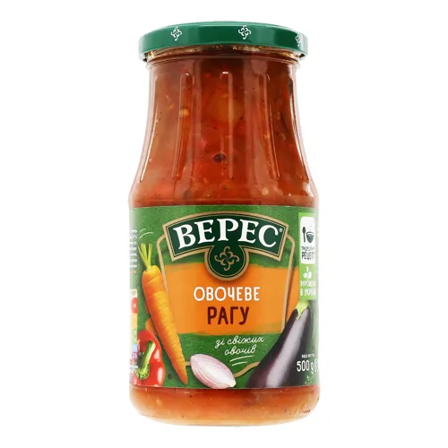 Рагу овочеве стерилізоване Верес с/б 500г