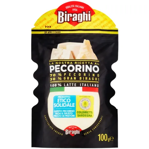 Сир Biraghi Пекоріно тертий 100г