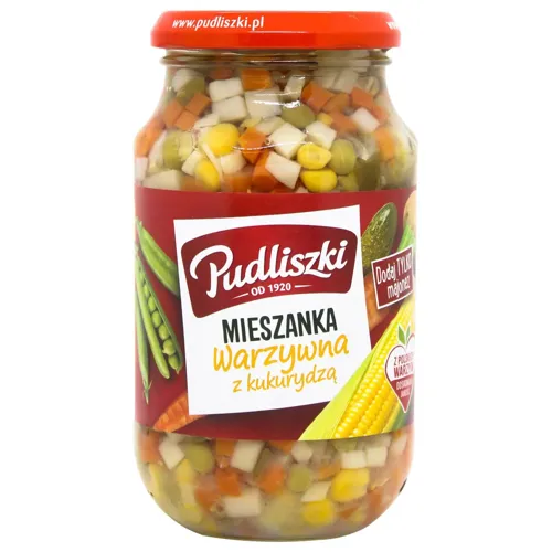 Суміш овочева Pudliszki Мексиканська з кукурудзою 450г