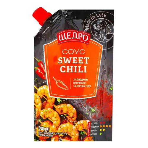 Соус Щедро Sweet Chili, 200г