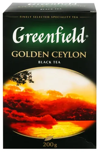 Чай чорний цейлонський байховий листовий Golden Ceуlon Greenfield