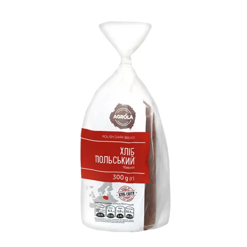 Хліб темний Польський Agrola м/у 300г