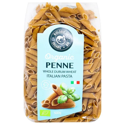 Паста Penne з цільнозернового борошна 500г