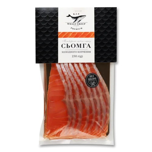 Сьомга Філе Напівкопчене K.I.T. х/к, 250г
