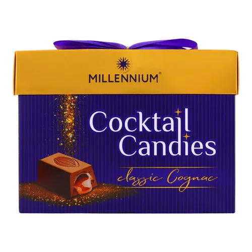Цукерки шоколадні Cocktail Candies Millennium к/у 170г