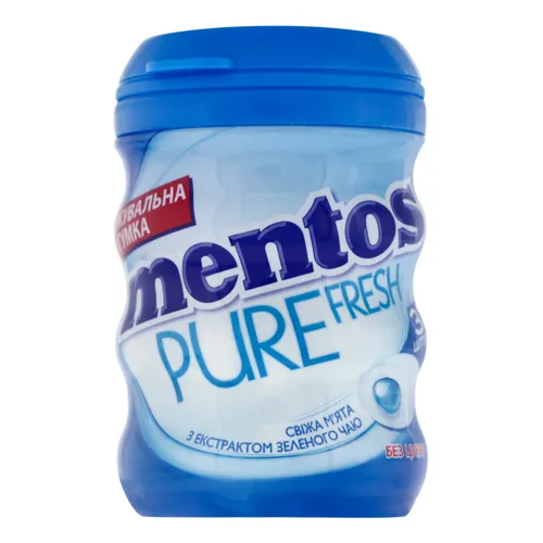 Жувальна гумка Mentos Pure Fresh М'ята 56г