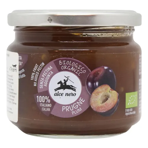 Джем Alce Nero сливовий органічний 270г