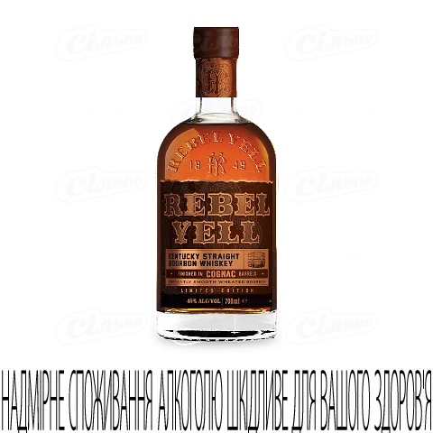 Віскі Rebel Yell Cognac Cask Finish, 0,7л