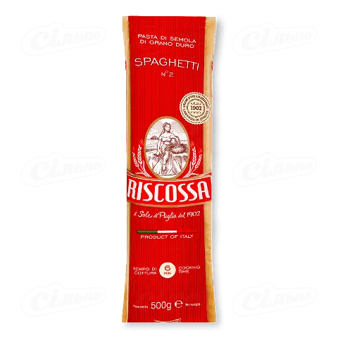 Макаронні вироби Riscossa «Спагеті» №2, 500г