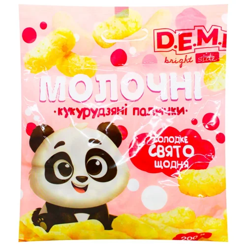 Кукурудзяні палички Молочні D.E.M.I. 200 г