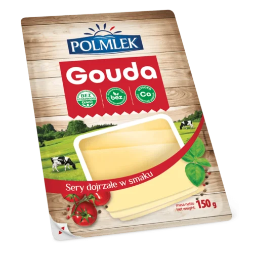 Сир Polmlek Гауда слайси 43%