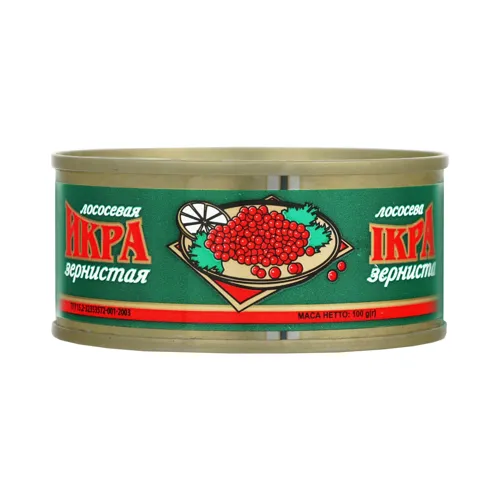 Ікра лососева зерниста АСС з/б 100г
