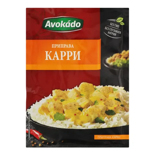 Приправа Каррі Avokado м/у 25г