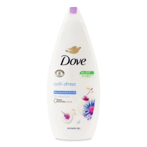 Гель для Душу Anti-stress Dove, 750 мл, з/б
