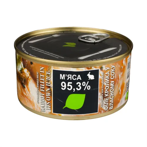 Кролик Здорово По-Домашньому 500г скляна банка